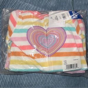 Absorba Kids' 2-pack Fleece Blanket Sleeper Heart Rainbow Stars Clouds 💗🌈⭐️☁️
